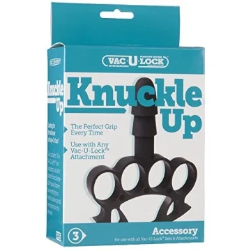 Doc Johnson Knuckle Up - Ultimate Control for Vac-U-Lock Dildos