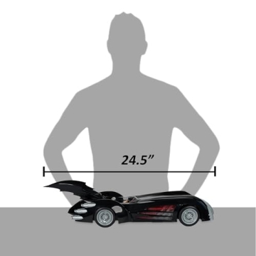 Iconic McFarlane Batmobile - Lights & Sound for Collectors