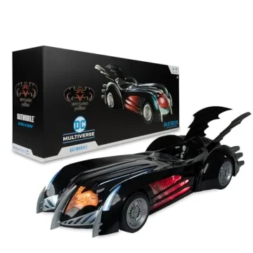Iconic McFarlane Batmobile - Lights & Sound for Collectors