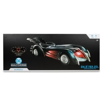 Iconic McFarlane Batmobile - Lights & Sound for Collectors