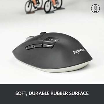 Logitech M720 Triathlon Bluetooth Mouse - Effortless Multi-Device Control
