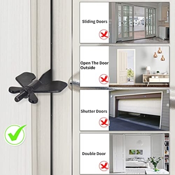 JIAN BOLAND Portable Door Lock for Travel and Security