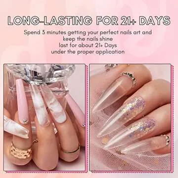 Makartt Dip Powder Kit, 6 Colors Acrylic Powder Set, Dipping Powder Nail Starter Kit with Base Top Coat Activator Brush Saver, French Nail Art DIY Salon Manicure (02)