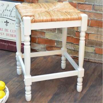 Hawthorne 24" Counter Stool, Missouri White