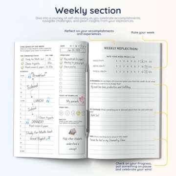 JOURNEY 180 Undated Academic Planner for Students and Goals