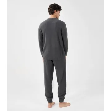 Cozy Fleece Pajamas Set for Men | Stylish & Warm