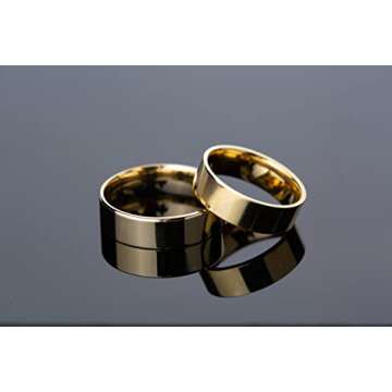 18k Gold Plated Daily Stacker Band Ring for All Occasions