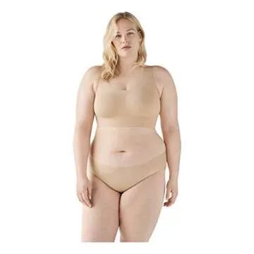 True & Co. Women's True Body Lift Scoop Neck Bra, Dulce, (Medium) 34-36DD/DDD