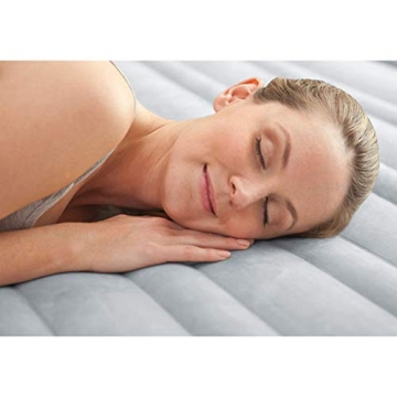 Intex Elevated Queen Airbed with Internal Pump for Comfort