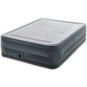 Intex Elevated Queen Airbed with Internal Pump for Comfort