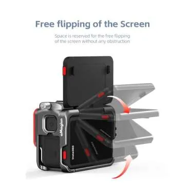 Lightweight Aluminum Frame Cage for Insta360 Ace Pro 2