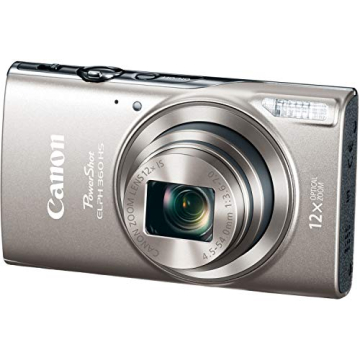 Canon ELPH 360 Digital Camera with 12x Zoom & Wi-Fi