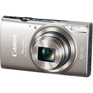 Canon ELPH 360 Digital Camera with 12x Zoom & Wi-Fi