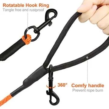 Joytale 30FT Dog Training Leash with Padded Handle