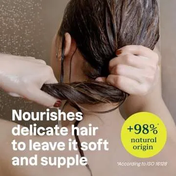 ATTITUDE Hair Conditioner for Sensitive Dry Scalp, For Thin Hair, Soothing Oat, Naturally Derived Ingredients, Dermatologically Tested, Vegan Detangler, Volume and Shine, 8 Fl Oz