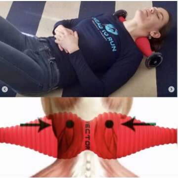 WODFitters Torpedo Foam Roller Made in USA for Warp Speed Recovery - Patented TPin Body Roller for Deep Tissue Massage, Physical Therapy, Trigger Point Release, Back Pain, Shin Splints, Sore Muscles