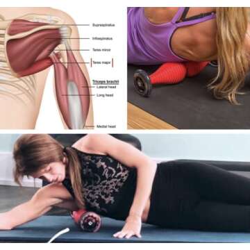 WODFitters Torpedo Foam Roller Made in USA for Warp Speed Recovery - Patented TPin Body Roller for Deep Tissue Massage, Physical Therapy, Trigger Point Release, Back Pain, Shin Splints, Sore Muscles