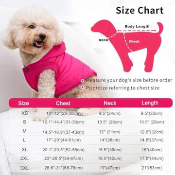 Vecomfy Extra Warm Dog Hoodie for Small Dogs
