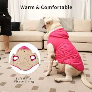 Vecomfy Extra Warm Dog Hoodie for Small Dogs