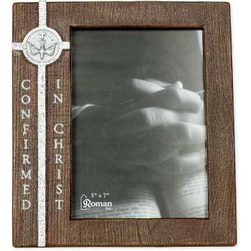 Beautiful Christ Confirmation Frame Gift for Loved Ones