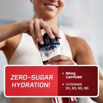 PeakH20 Electrolytes Powder Hydration Packets | Strawberry | Sugar Free Water Flavor Packets for Workout Recovery