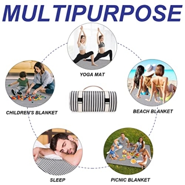 TwentyNext Waterproof Picnic Blanket Large Durable Outdoor Mat