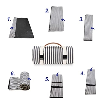 TwentyNext Waterproof Picnic Blanket Large Durable Outdoor Mat