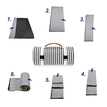 TwentyNext Waterproof Picnic Blanket Large Durable Outdoor Mat