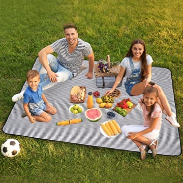TwentyNext Waterproof Picnic Blanket Large Durable Outdoor Mat