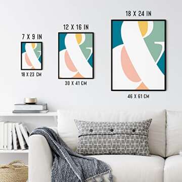 Vibrant Artery8 William Morris Style Wall Art Print 18x24