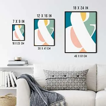 Vibrant Artery8 William Morris Style Wall Art Print 18x24