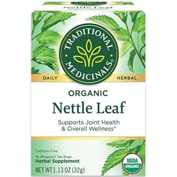 Traditional Medicinals Organic Nettle Leaf Tea - Joint Health Support