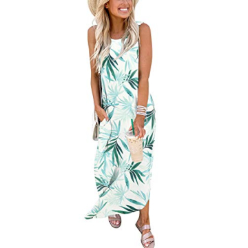 ANRABESS Women Casual Maxi Sundress - Summer Essential