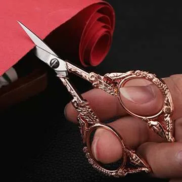 Sharp Vintage Bird Scissors for Seamless Crafting