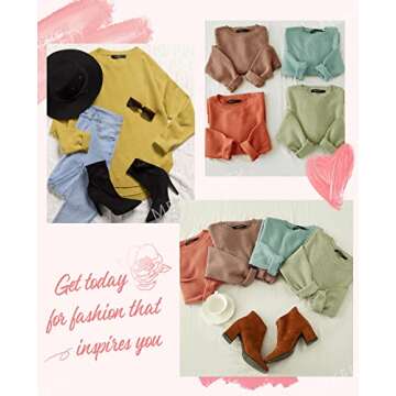 Cozy Knit Puff Sleeve Sweater for Any Occasion