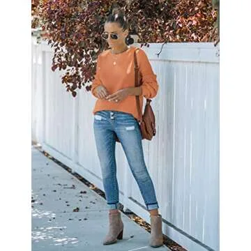 Cozy Knit Puff Sleeve Sweater for Any Occasion