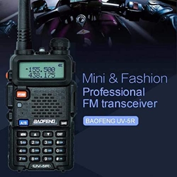 Baofeng UV-5R Dual Band Walkie Talkie 1800mAh Battery