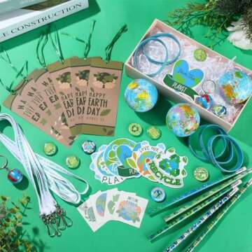 Hollowfly 360 Pcs Earth Day Assortment Set for Kids