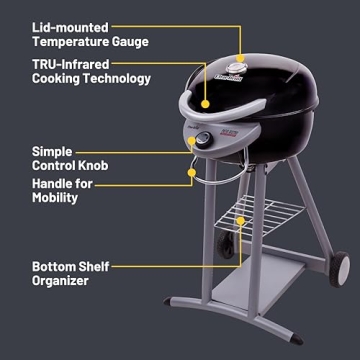 Char-Broil Patio Bistro Electric Grill - Perfect for Outdoor Cooking