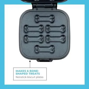 CONAIRPROPET Goodbone Dog Treat Maker, 6 Treats, Included Cuisinart Recipe Book