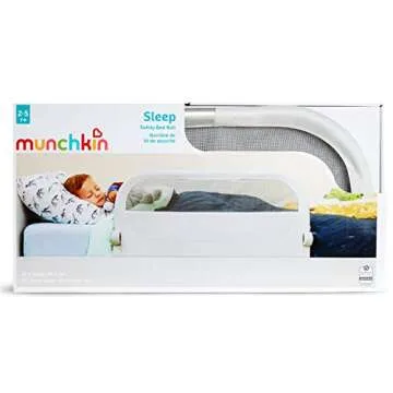 Munchkin Safety Bed Rail - Stylish and Secure for Kids