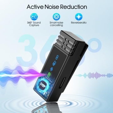 Wireless Lavalier Microphone with Noise Reduction