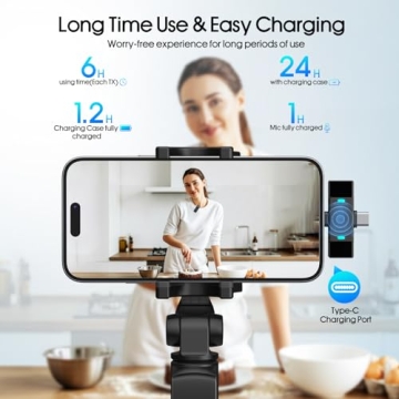 Wireless Lavalier Microphone with Noise Reduction