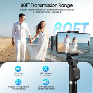 Wireless Lavalier Microphone with Noise Reduction