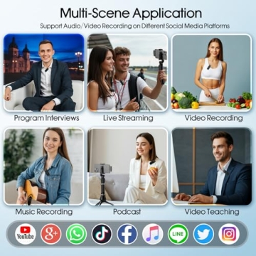 Wireless Lavalier Microphone with Noise Reduction