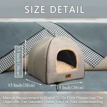 WINDRACING Cat Bed - Warm & Cozy Cat Tent for Pets