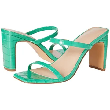 Stylish Avery Square Toe Heeled Sandals for Women