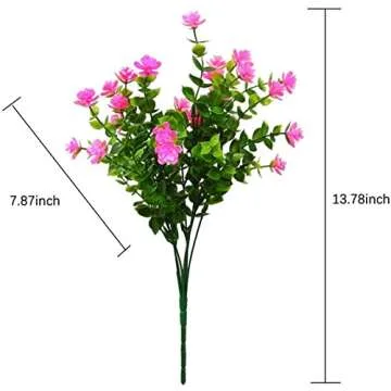 YXYQR Artificial Flowers for Year-Round Outdoor Decor