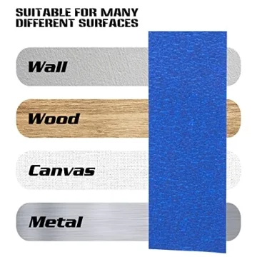 XUXU Blue Painters Tape for Clean Lines and Easy Removal