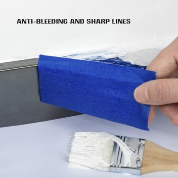 XUXU Blue Painters Tape for Clean Lines and Easy Removal